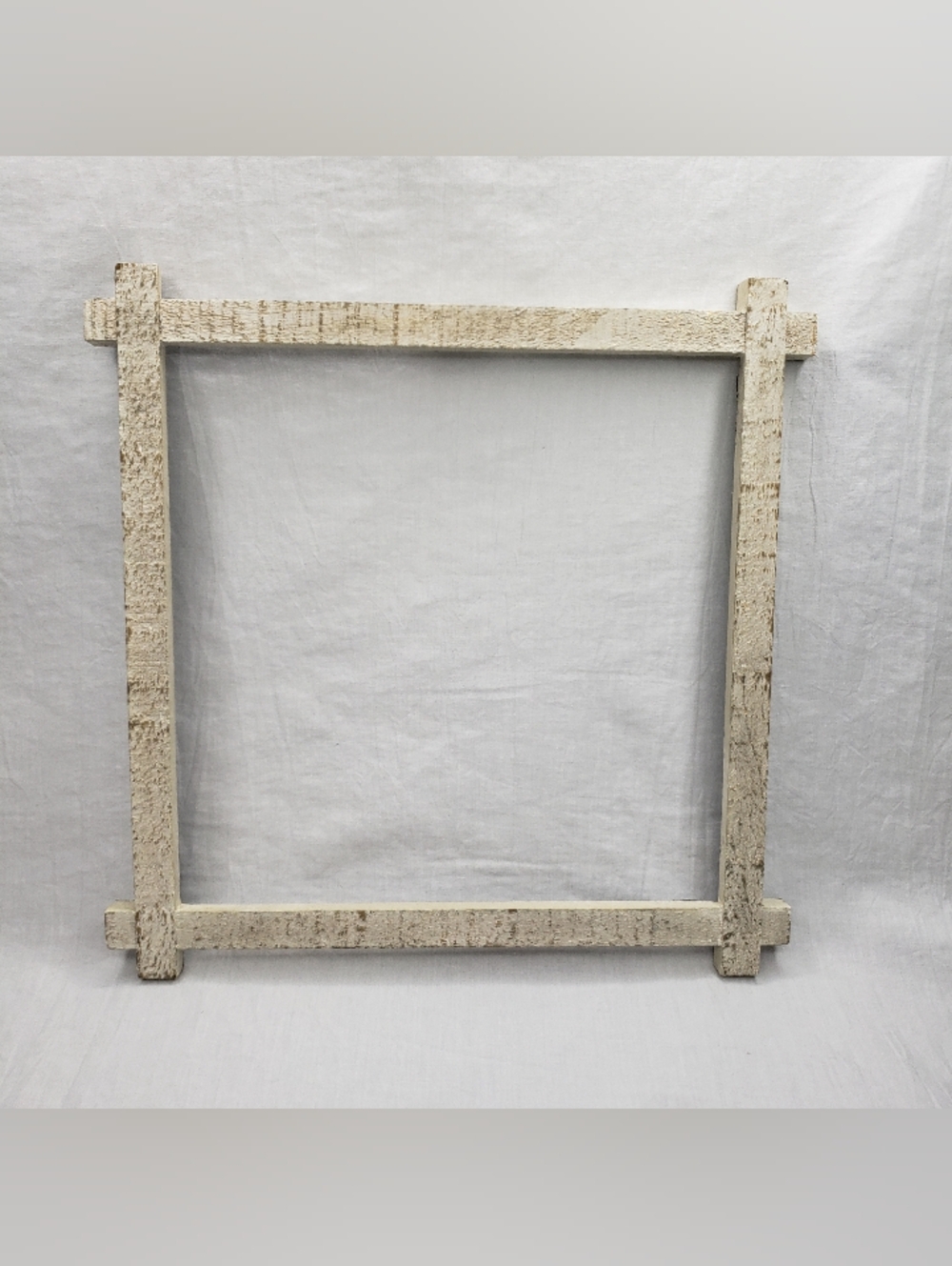 Artisan Joint Rustic Frame White Washed 11 x 11 Inches